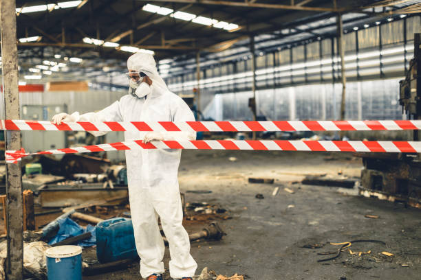 Professional Infectious Disease Decontamination technician working in Winnebago, WI